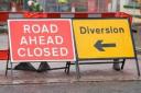Roadworks are in place this week