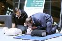 First aid demonstrations will take place at The Spires and Brent Cross shopping centres