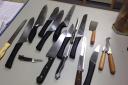 The knives taken off the streets by Haringey Police