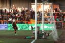 Goal: John O'Flynn nets Barnet's second in the 4-1 win over Bradford