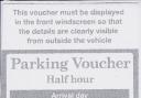 A Barnet Council traffic warden made a health worker drive around the block for two minutes until the time on the parking voucher began