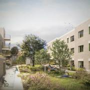 A computer-generated image of the proposed development (Credit RCKa/Atelier Permain/Studio ONB)
