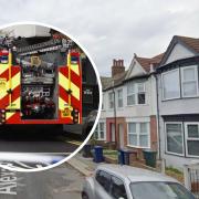 A man died in a fire in a bedsit in Alexandra Road, Hendon