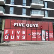 Five Guys is opening in Wembley Park - on the site where sushi and cocktail bar Nakanojo was set to launch
