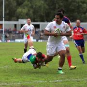 Billy Vunipola scored three tries in six minutes for England on Sunday.