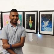 Enfield artist with Asperger's Syndrome, Patrick Samuel