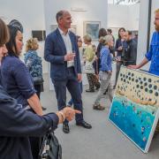 The Affordable Art Fair opens in Hampstead and runs until 14 May. The fair offers visitors a chance to purchase work from over 110 galleries at prices between £100 and £6,000