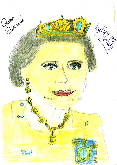 Queen Elizabeth by Kiera Amy Blakely. VOTE: IMAGE 17.