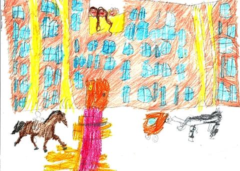 By Layla Robbani, aged 6, of John Street, Bush Hill Park. VOTE: IMAGE 27.
