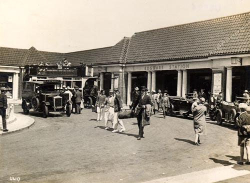 The building of Edgware Tube station in 1924 caused the town to quadruple in size in less than six years.