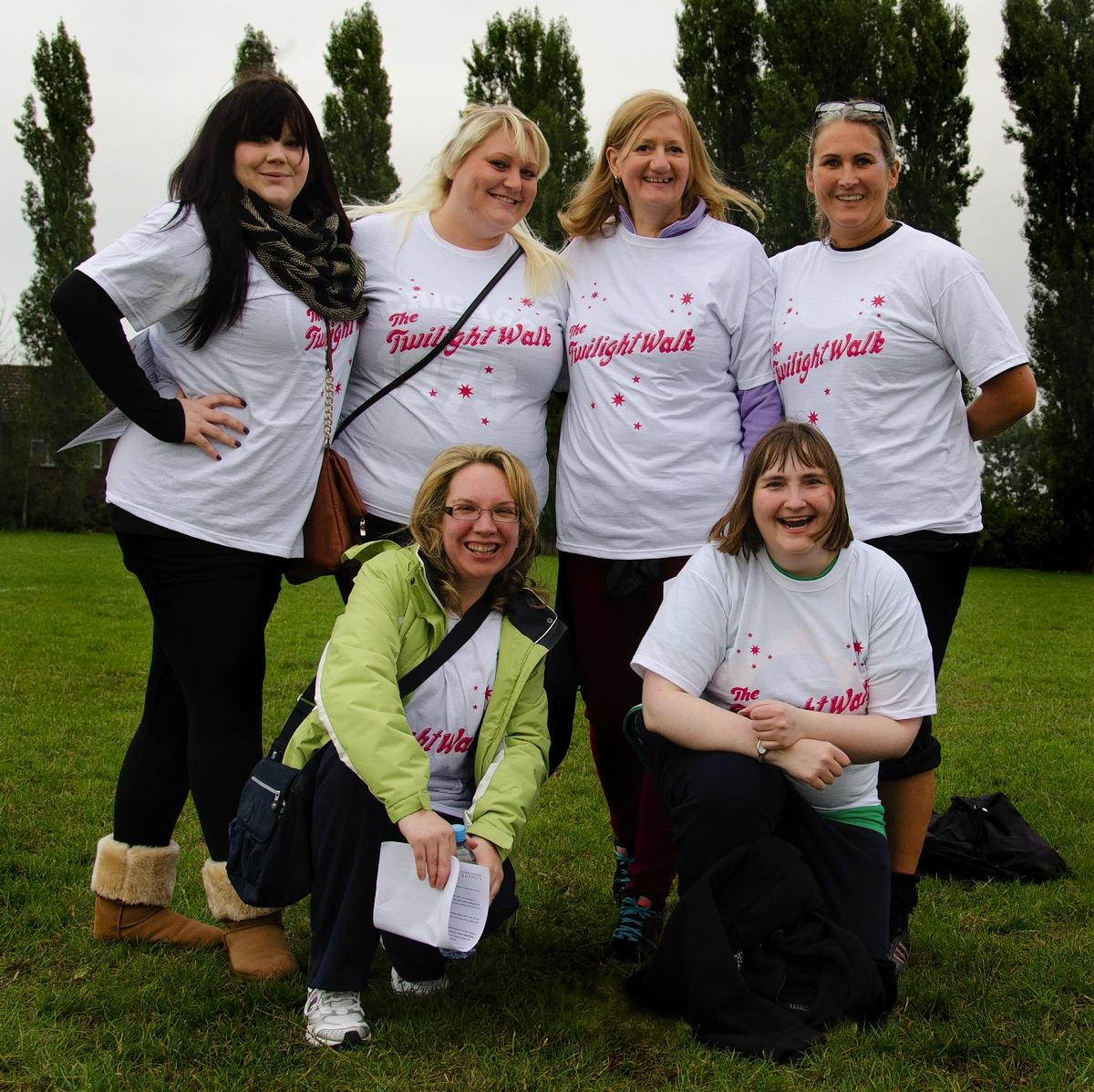 Women of all ages walked through the streets of Finchley as darkness fell on Saturday to raise money for the North London Hospice.