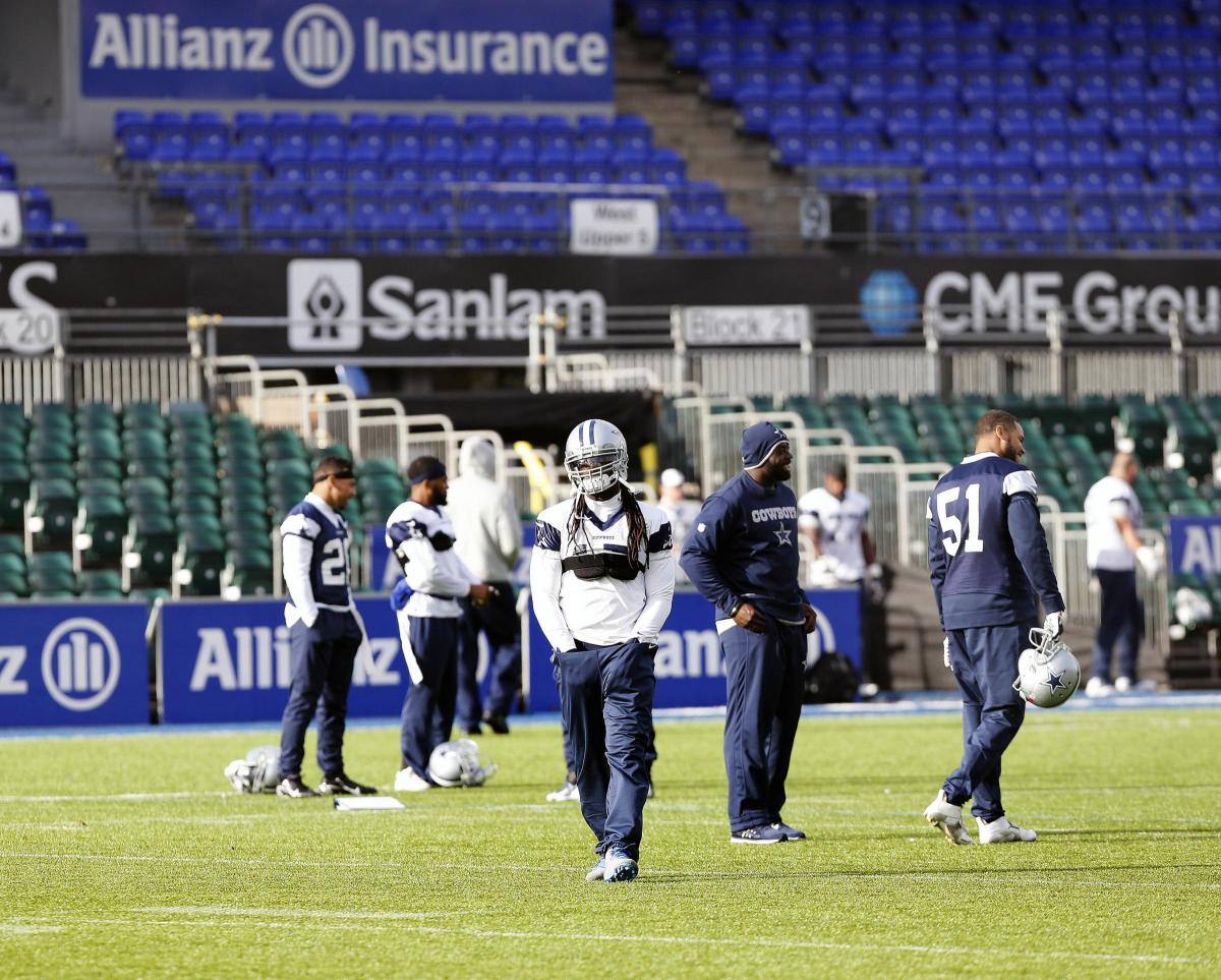 NFL side the Dallas Cowboys moved into Allianz Park in Hendon for three days ahead of their Wembley Stadium clash with the Jacksonville Jaguars on Sunday, November 9. They won the match 31-17.