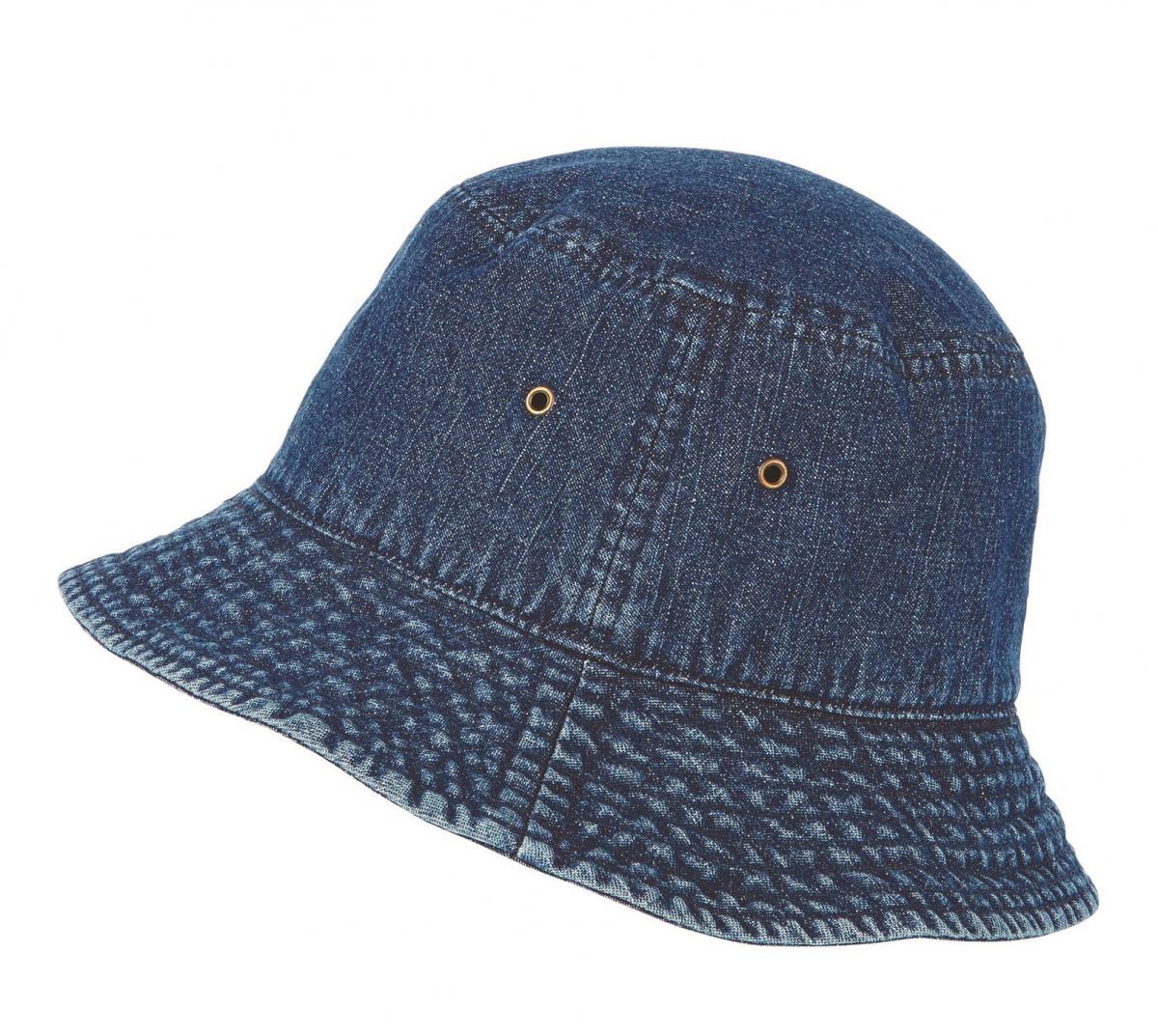 New Look, Dark Wash Denim Bucket Hat, £7.99