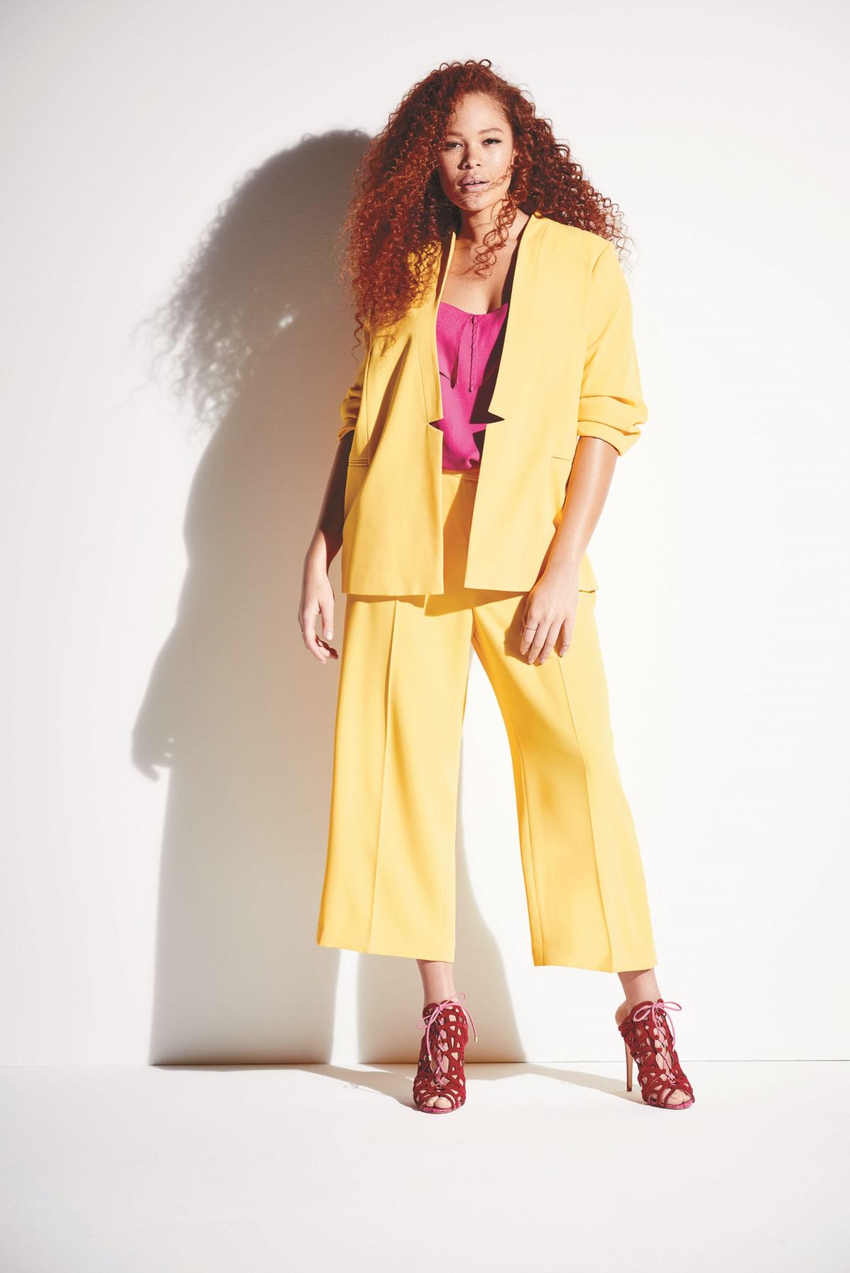 If you don't think yellow is your colour then clash with those that are. (River Island)