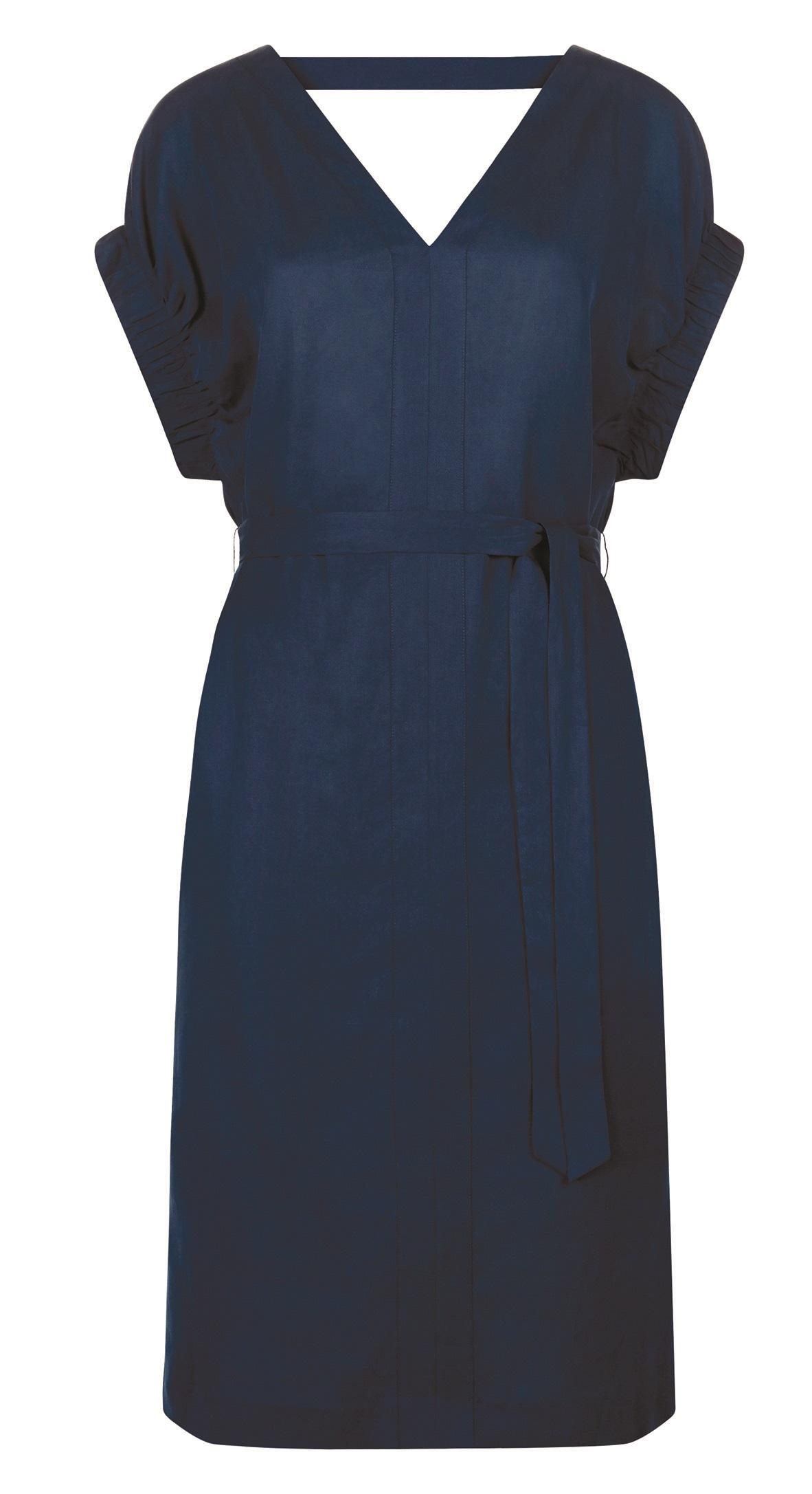 Jaeger, Tuck Sleeve Belted Dress, £125