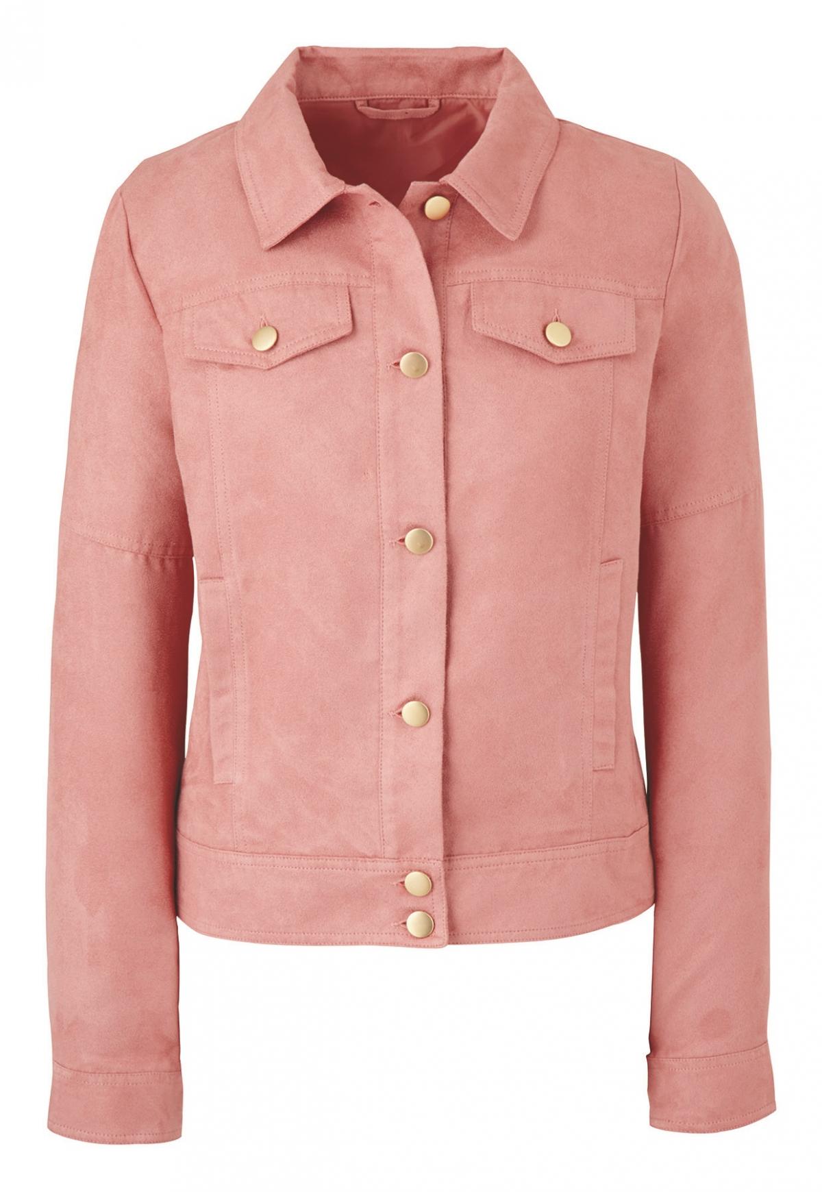 JD Williams, Pink Western Suedette Jacket, £55