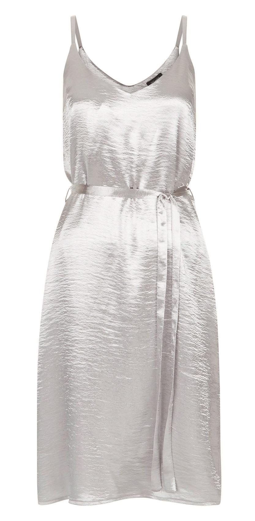 New Look, Silver Cami Dress, £19.99