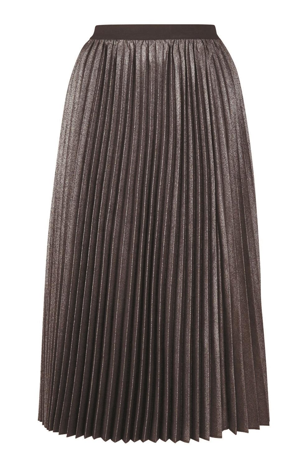 Very.co.uk, Metallic Pleated Skirt, £32