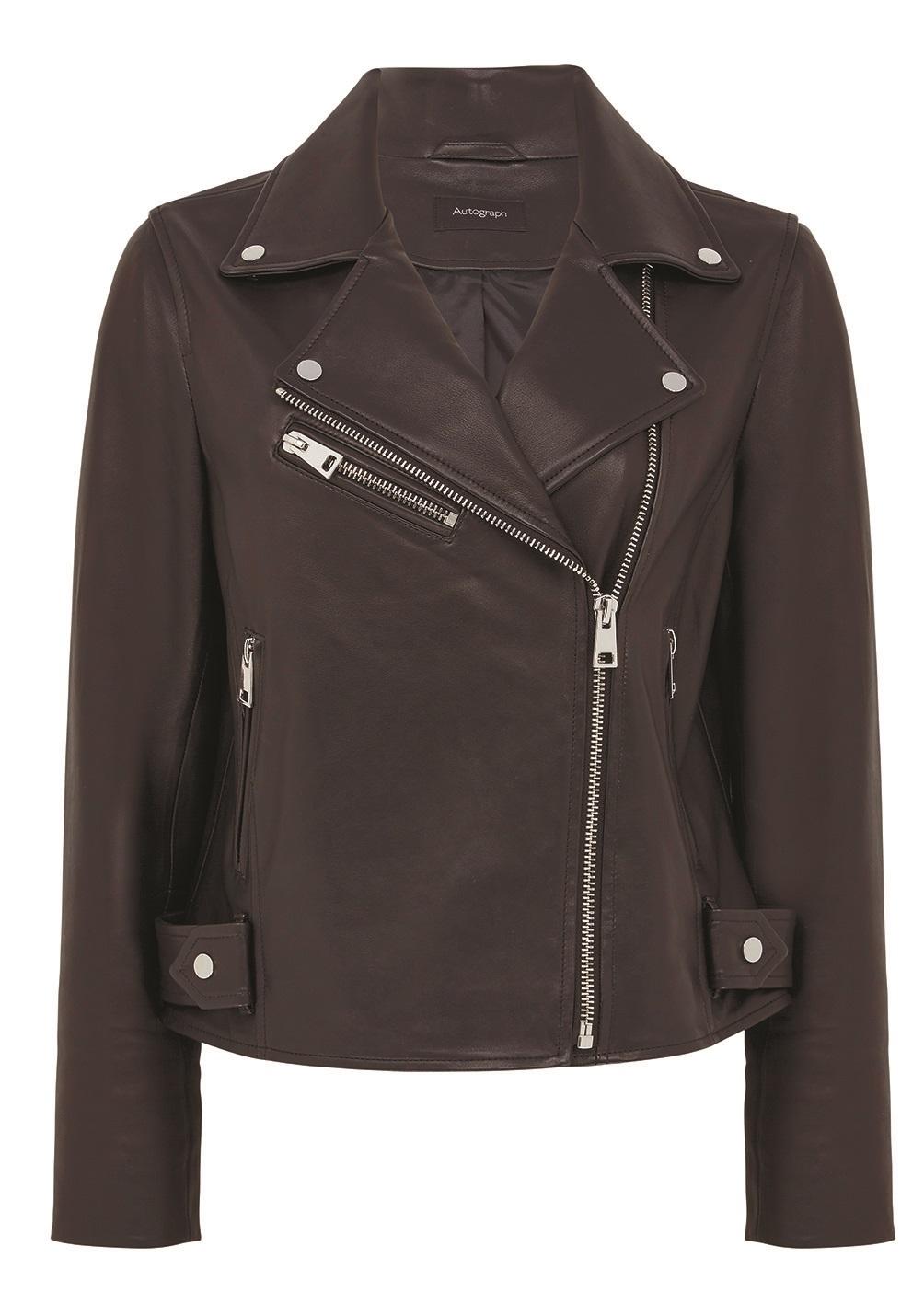 Marks & Spencer, Autograph Leather Jacket, £249