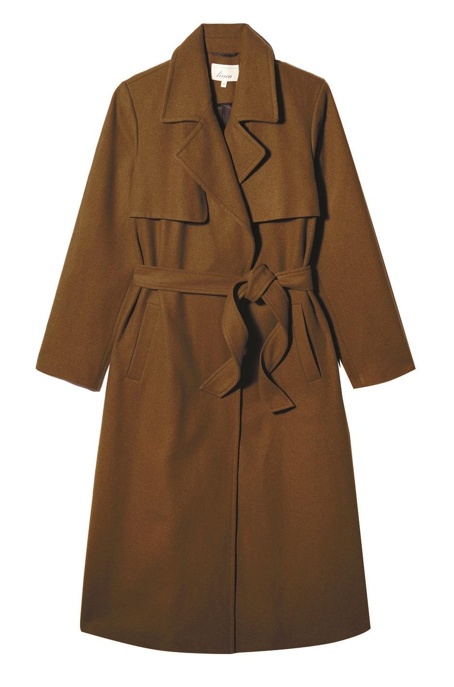 House of Fraser, Linea Green Belted Trench Coat, £199