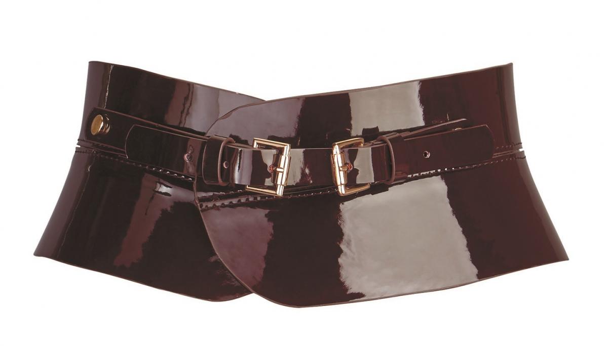 V by Very, Obi Patent Waist Belt, £20