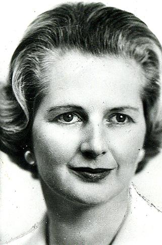 Margaret Thatcher in March 1965