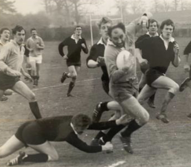 James played rugby for Rosslyn Park and the police