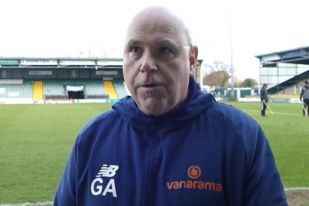 Barnet interim boss and head of performance Gary Anderson Picture: Barnet FC Youtube