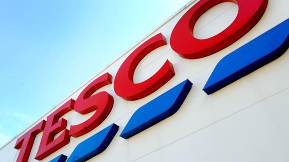 Tesco share 10-minute announcement with customers. (PA)