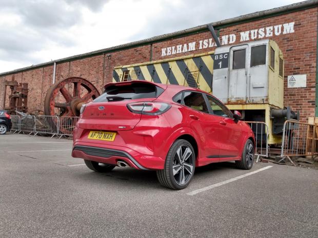 Times Series: The Ford Puma in West Yorkshire surroundings 