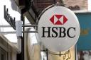 A stock image of a HSBC sign Credit: PA