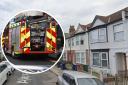 A man died in a fire in a bedsit in Alexandra Road, Hendon