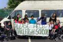 Children at Oakleigh School appeal for help to replace their ageing minibus facing ULEZ ban