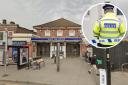 The incident took place outside Burnt Oak station