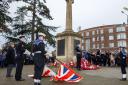 Remembering the Fallen at Hendon War memorial on Armistice Day 2023
