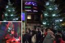 The lights were turned on in Harrow Town Centre on Saturday (November 25)