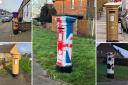 Most recently on February 27, the post box with the Union Jack pattern was sighted in Trevithick Drive