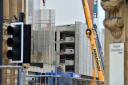 Demolition process for Bradford's NCP car park, as of April 17
