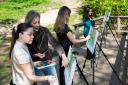 Joanna Constable Green is holding outdoor painting classes as part of the Affordable Art Fair