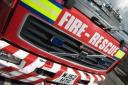 Two fire engines attended the scene