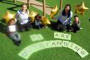Woodlands Day Nursery in High Barnet celebrates its rating from Ofsted