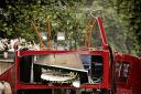 The top deck of the Tavistock Square bus was destroyed by the bomb
