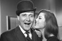 The chemistry between Patrick Macnee and Diana Rigg is clear