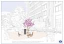 A commemorative plaque and cherry blossom tree in Aldgate will be a memorial to TfL workers who died during the Covid pandemic