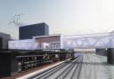 CGI of the new station in Brent Cross. Credit: Barnet Council