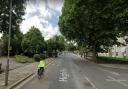 The A1000 cycle lane in Finchley (Credit Google Streetview)