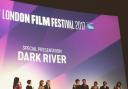 Cast, director and producers of Clio Barnard's Dark River at its festival screening