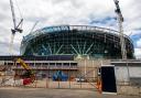Construction work continues at Tottenham's new stadium. Picture: Steven Paston/PA Wire