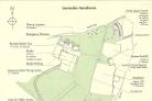 What happened to the green spaces that were part of the original plans for Leavesden film studio plan 1995