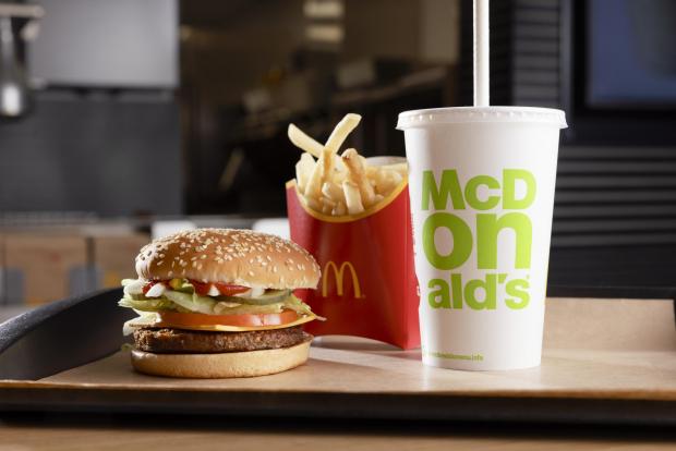 Times Series: McDonald's McPlant burger (PA)
